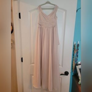 Chiffon junior bridesmaid dress